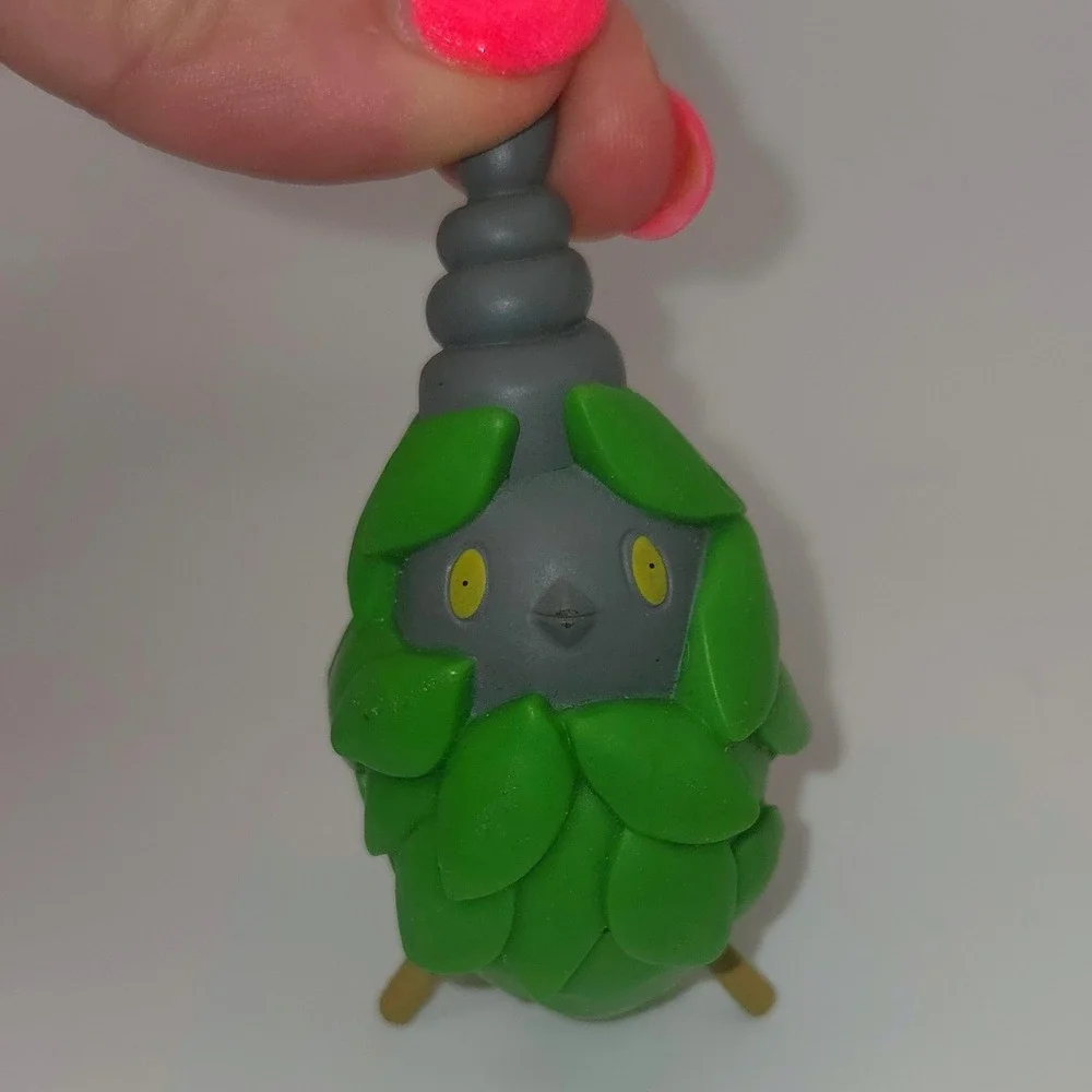 2006/7 Bandai Pokemon Burmy Plant Cloak Figure Nintendo Japan PVC Toy